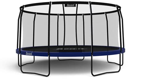 Beast Trampoline 14 ft with Premium Enclosure and Free Ladder Blue