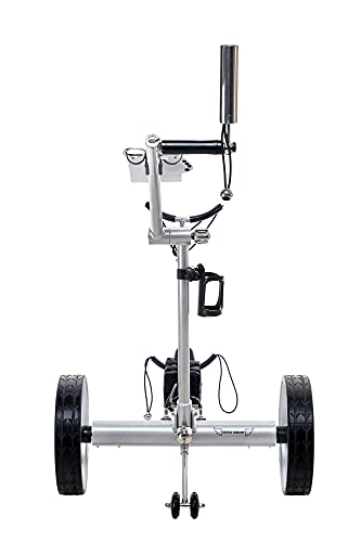 WINGS CADDY Golf Push Cart Remote Control Electric Silver Body