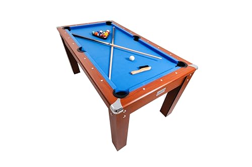 RACK Bolton 5.5-Foot Billiard/Pool Table Brown