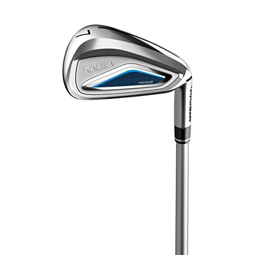 TaylorMade Kalea Premier 7-Pitching Wedge, Sand Wedge, Right-Hand Packaged Set Silver/Blue