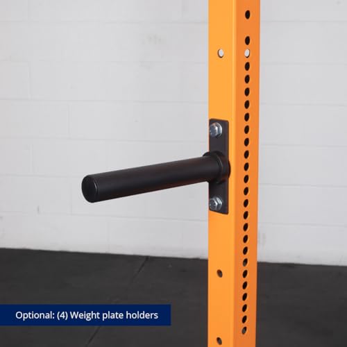Titan Fitness X-3 Series 80" Orange Bolt-Down Power Rack