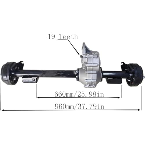 VIIKEND Rear Axle Assembly 73500-G01 for EZGO Golf Cart 1994-Up TXT