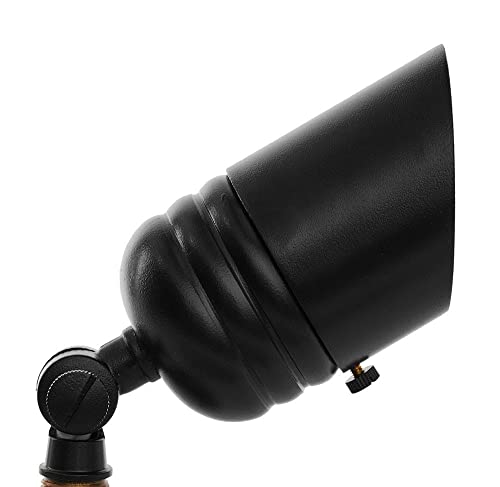 VOLT 20-Pack 12V Fat Boy Brass Outdoor Spotlights Black