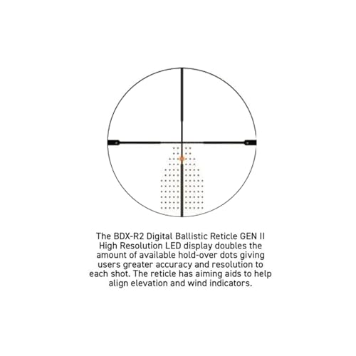 Sig Sauer Easy6-BDX 1-6x24mm LPVO Scope Black
