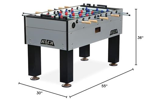 KICK Titan 55" Tournament Foosball Table Gray
