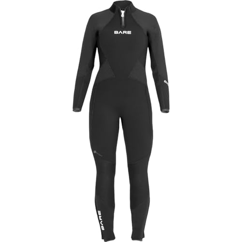 Bare Women's Wetsuit 5MM Evoke Graphene Black 14