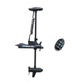AQUOS Haswing 12V 55LBS 54" Bow Mount Electric Trolling Motor with Remote Control Black