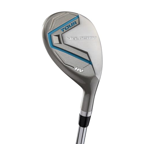 Wilson Tour Velocity Complete Golf Set with Stand Bag - Ladies Right Hand, Ladies Flex Grey/Blue