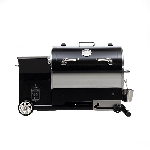 recteq Pellet Grill Road Warrior 340 Portable Stainless Steel BBQ Grill