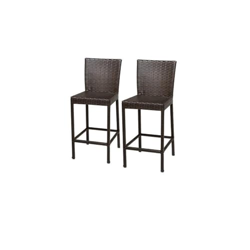 Afuera Living 7-Piece Bar Table Set with Barstools Outdoor Patio Furniture