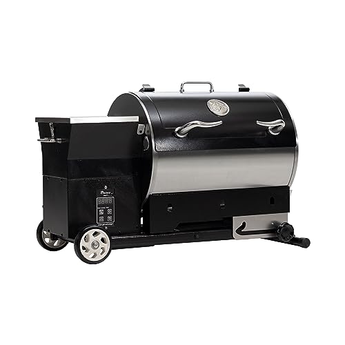 recteq Pellet Grill Road Warrior 340 Portable Stainless Steel BBQ Grill