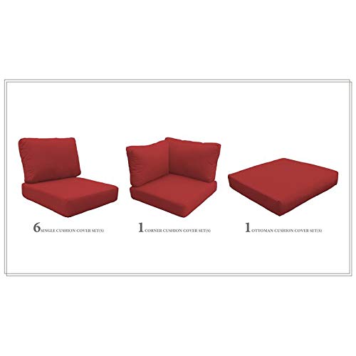 TK Classics Cushions-MIAMI-09b Terracotta Patio Furniture