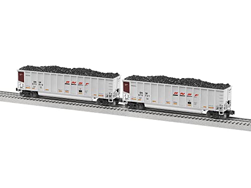 Generic Lionel BNSF Rotary Gondola 4 Pack O Gauge 2243010 Gray