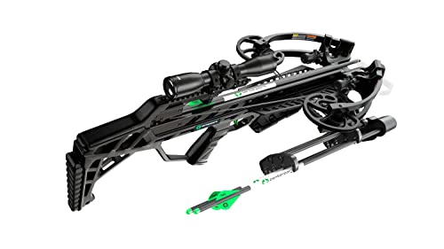 CenterPoint Archery C0006 Wrath 430 Crossbow with Silent Crank Black
