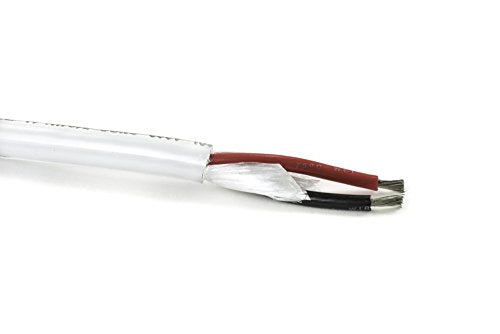 Cobra Wire Marine Grade Copper Tinned Round Duplex Cable 12-Gauge 100 Feet White