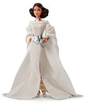 Barbie Star Wars Princess Leia Collector Doll White Gown 11.5 Inches