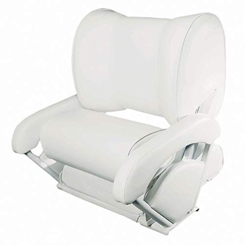 Springfield Marine 1043001 Twin 46 Flip Up Chair Off-White