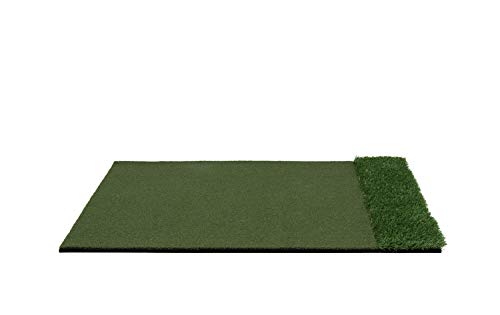 Motivo Golf StrikeDown Dual-Turf Tour Golf Hitting Mat Green