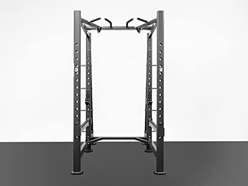 BK BodyKore Commercial Squat Rack & Adjustable Bench 300Lb Olympic Weight Combo Silver Frame