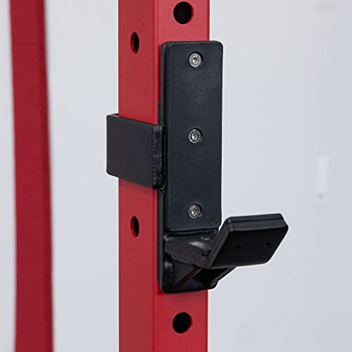Titan Attachments T-3 Series Red Short Power Rack 36in Depth 1,100 LB Capacity