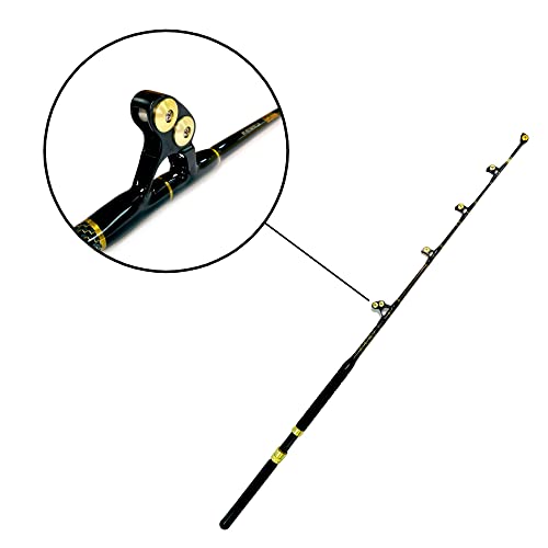 EAT MY TACKLE 130W 2-Speed Reel Tournament Edition Straight Rod 2-Pack
