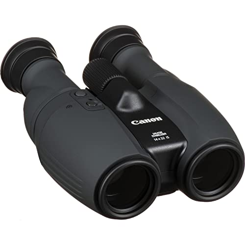 Canon Binocular Bundle 14x32 with Lens Shift Image Stabilization & Accessories