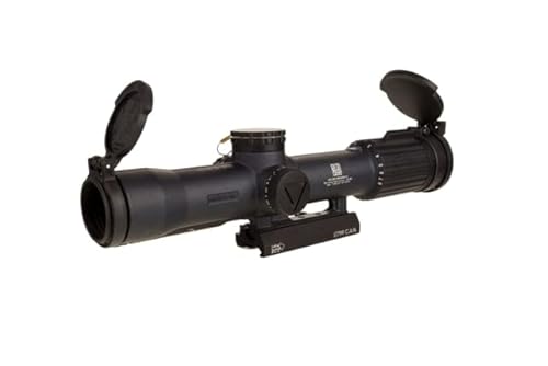 Trijicon SCO VCOG Rifle Scope 1-8x28mm with Larue Tactical LT799 Mount Black