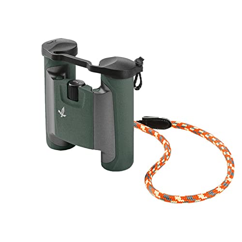 SWAROVSKI OPTIK 10x25 CL Pocket Mountain Binoculars Green with Deluxe Backpack