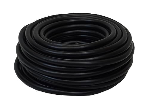 HALF OFF PONDS Self Sinking Weighted Black Vinyl Tubing 5/8" x 300'