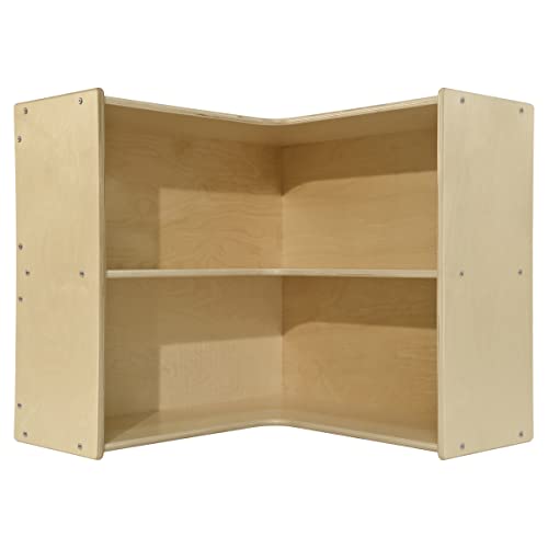 Contender Birch Wood Storage Bookshelf Natural