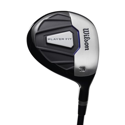 Wilson PlayerFit™ Complete Golf Set with Carry Bag - Men's Right Hand, Stiff, Steel Blue/Black