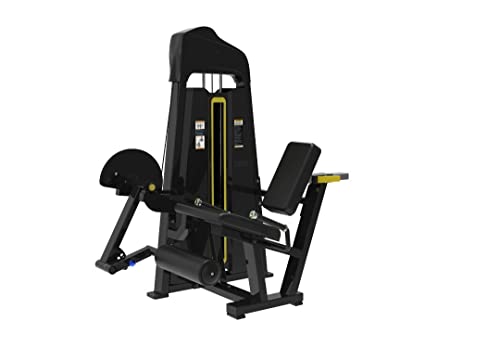 Generic Commercial Grade Dual Leg Extension Curl Machine Black