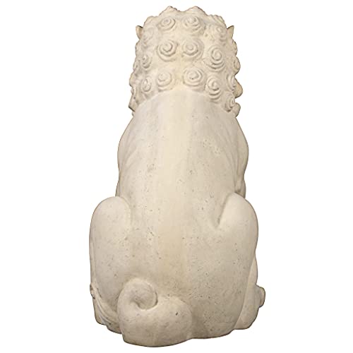 Design Toscano Male Foo Dog Antique Stone Finish