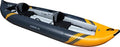 AQUAGLIDE McKenzie 125 Inflatable Kayak - 2 Person Whitewater Kayak Navy
