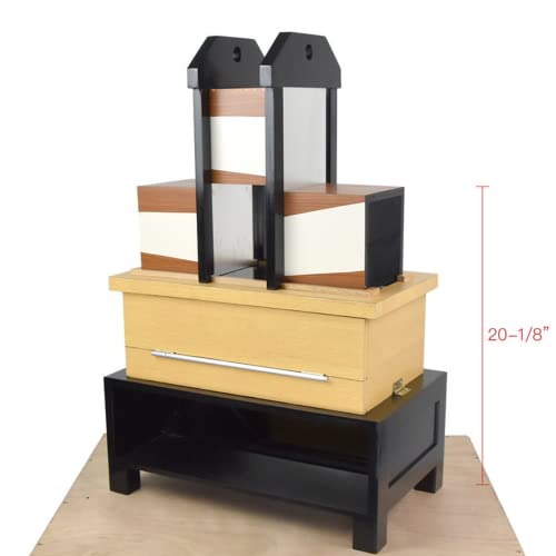 ZQION Tri-Section Magic Illusion Box for Professional Magicians
