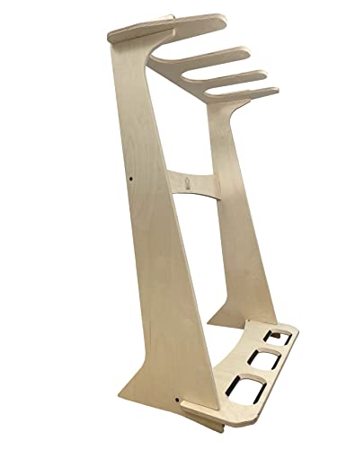 Pro Board Racks Pacifica XL Freestanding Floor Display Rack for Paddle Boards (3 Slot) Birch