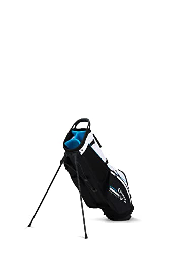 Callaway Golf CHEV Stand Bag White/Black/Cyan