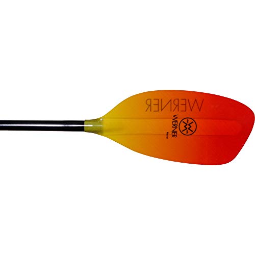 Werner Paddles Fiberglass Whitewater Kayak Paddle Gradient Blaze