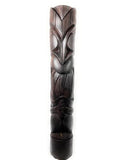 Tikimaster Hang Loose Tiki Statue 60" Stained Finish Outdoor Pool Decor