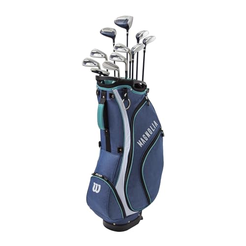 Wilson Magnolia Golf Set with Cart Bag Navy