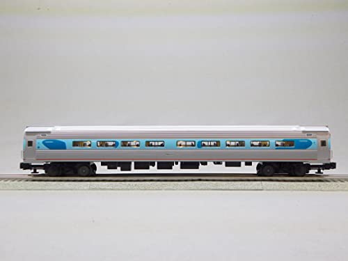 Lionel AMTRAK Amfleet Phase V Passenger Coach Car 2 Pack O Gauge Silver