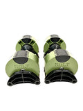 Bolt Fitness Supply x NÜOBELL Adjustable Dumbbell 5-50LB (Pair) Green Silver. Full Body Workout Home Gym.