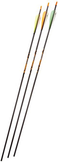 Gold Tip Expedition Hunter 7595/340 Carbon Arrows with 4-Inch Vanes Black (72 Count)