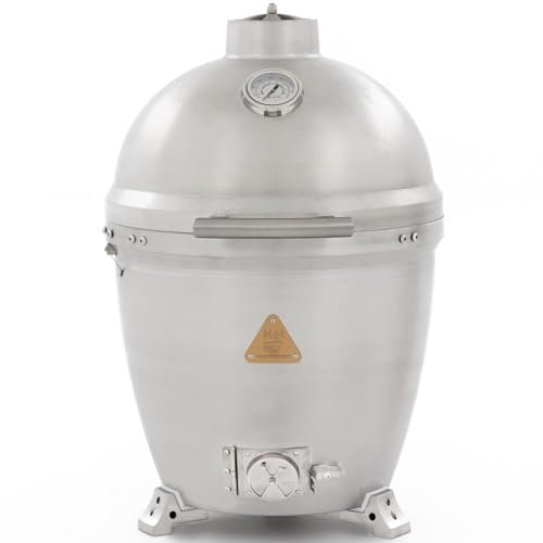 Blaze Outdoor Products 20-Inch Cast Aluminum Kamado Grill Silver