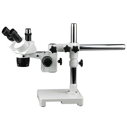 AmScope Trinocular Stereo Microscope WH10x Eyepieces 5X/45X Magnification