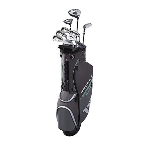 WILSON Golf Profile Platinum Packageset Women's Right Handed Carry Gray/Teal