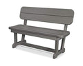 Polywood Park Bench Slate Grey