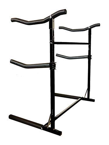 Krypt Towers Freestanding Kayak Rack Outdoor Storage System