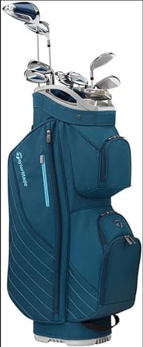 TaylorMade Women's Kalea Premier 10-Piece Package Set Navy/Grey - Left Hand