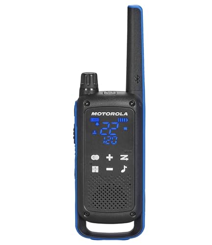 Motorola Solutions Talkabout T802 Portable FRS Two Way Radio 8 Pack Blue/Black
